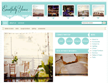 Tablet Screenshot of eventfullyyoursrentals.com